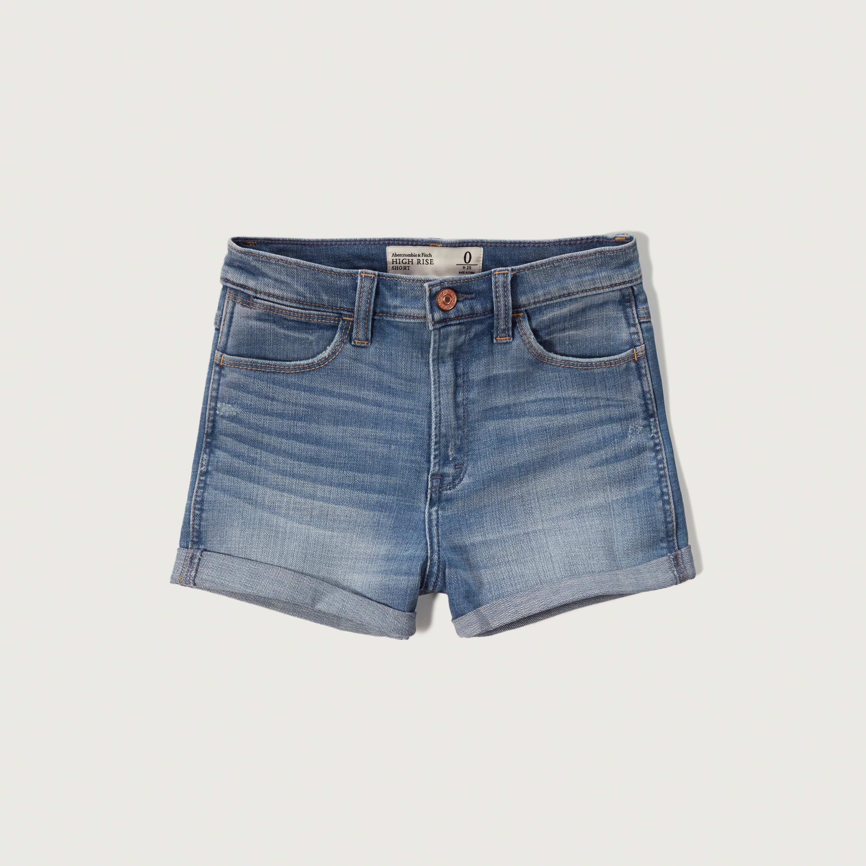 abercrombie womens jean shorts